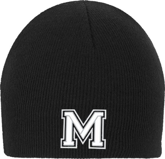 Morehouse College Knit Beanie Letter Mark - ONLINE ONLY