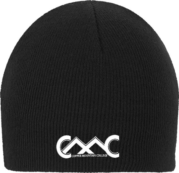 Copper Mountain Knit Beanie Copper Mountain College Primary Mark - ONLINE ONLY