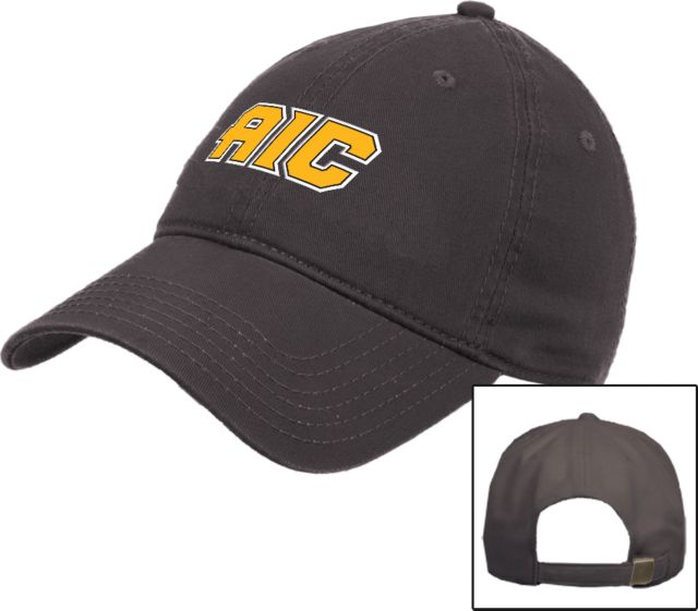 American International Unstructured Adjustable Low Profile Hat AIC Primary Athletic Mark - ONLINE ONLY
