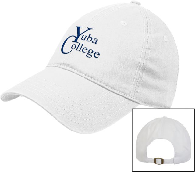 Yuba Unstructured Adjustable Low Profile Hat Yuba College Primary Mark - ONLINE ONLY