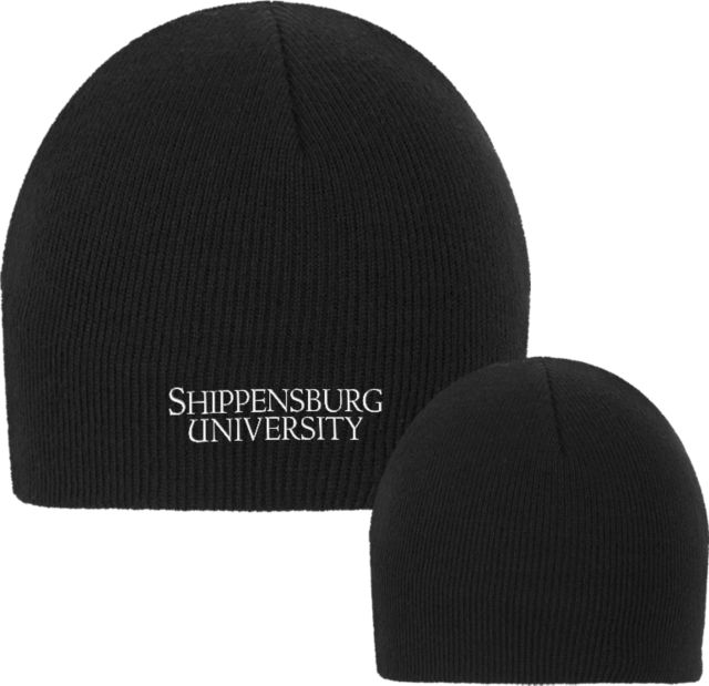 Shippensburg Knit Beanie Shippensburg University Wordmark - ONLINE ONLY