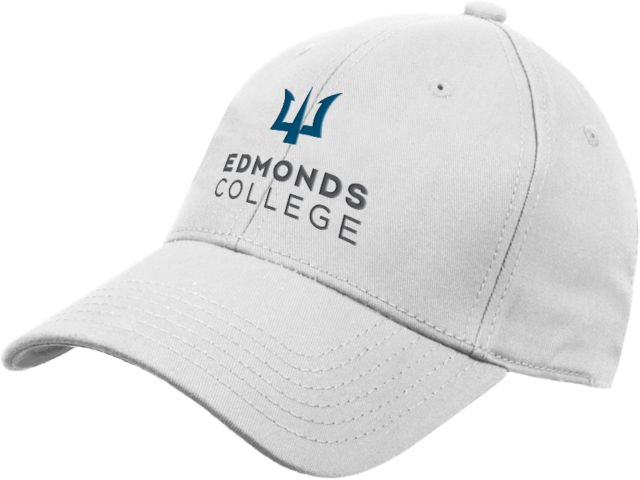 Edmonds College Structured Adjustable Pro Style Hat Edmonds College Wordmark - ONLINE ONLY