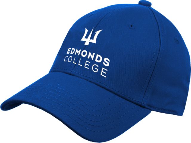 Edmonds College Structured Adjustable Pro Style Hat Edmonds College Wordmark - ONLINE ONLY