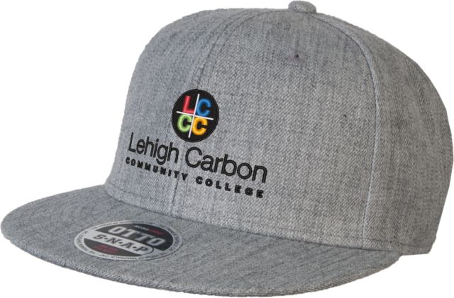 Lehigh Wool Blend Flat Bill Snapback Hat LCCC Lehigh Comm College - ONLINE ONLY