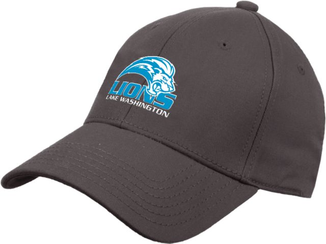 Lake Washington Structured Adjustable Pro Style Hat Lake Washington Mascot Mark - ONLINE ONLY