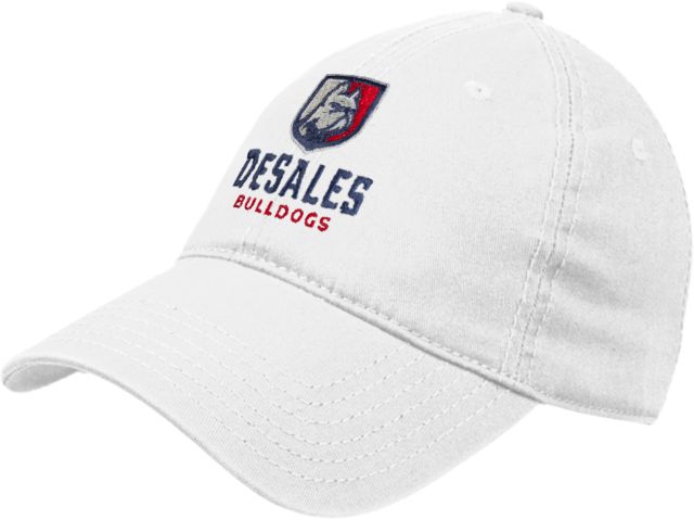 DeSales Twill Unstructured Low Profile Hat Primary Logo - ONLINE ONLY