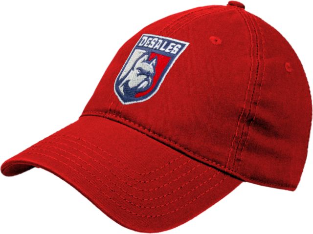 DeSales Twill Unstructured Low Profile Hat Desales Shield w/ Bulldog - ONLINE ONLY