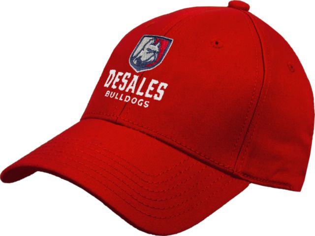 DeSales Heavyweight Twill Pro Style Hat Primary Logo - ONLINE ONLY