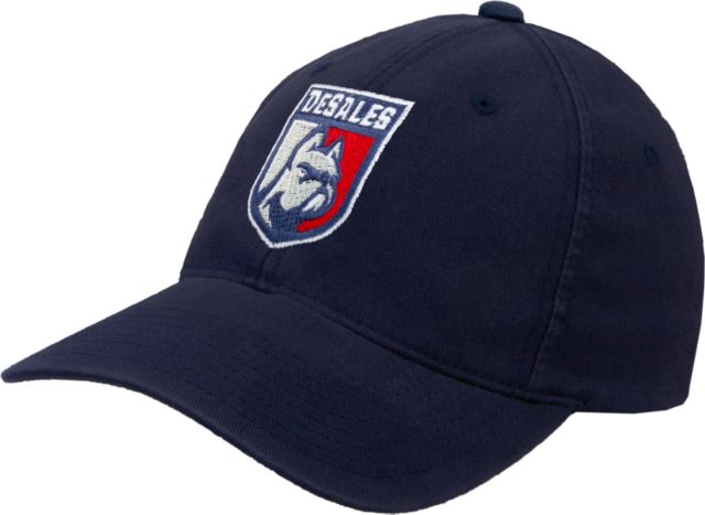 DeSales OttoFlex Unstructured Low Profile Hat Desales Shield w/ Bulldog - ONLINE ONLY