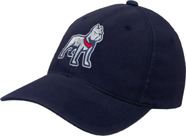 DeSales OttoFlex Unstructured Low Profile Hat Bulldog Full Body - ONLINE ONLY