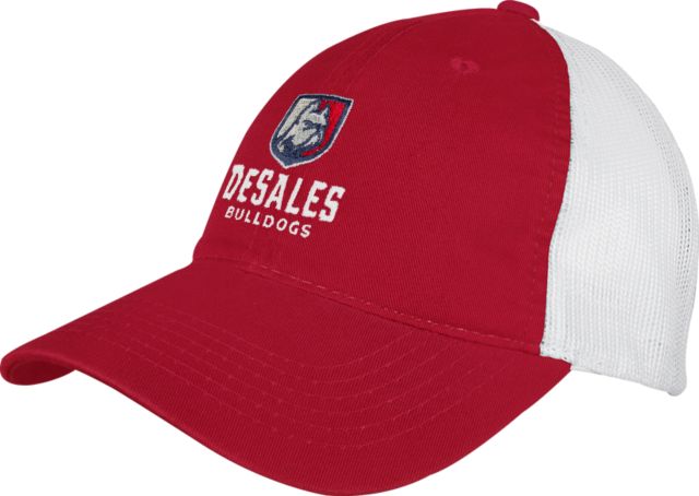 DeSales Mesh Back Unstructured Low Profile Hat Primary Logo - ONLINE ONLY