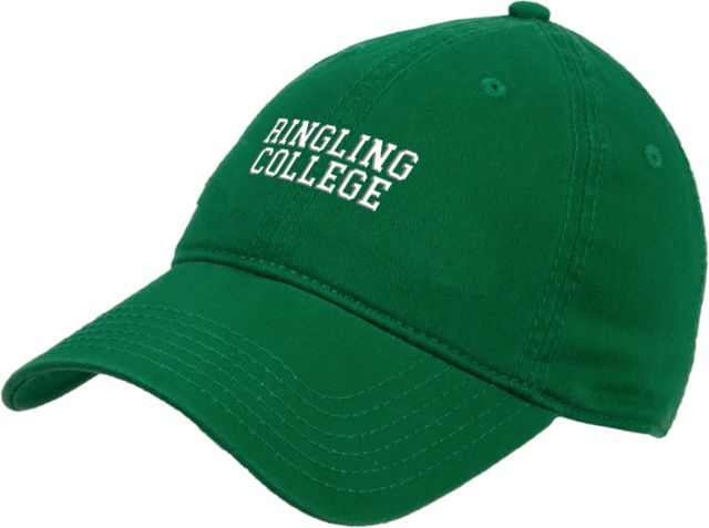 Ringling School Unstructured Adjustable Low Profile Hat Collegiate Ringling College - ONLINE ONLY