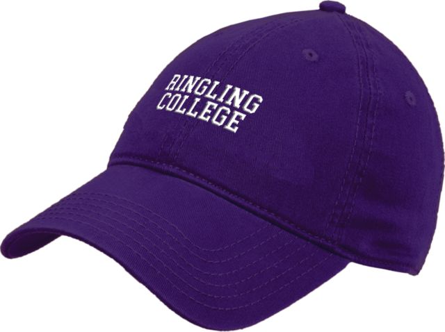 Ringling School Unstructured Adjustable Low Profile Hat Collegiate Ringling College - ONLINE ONLY