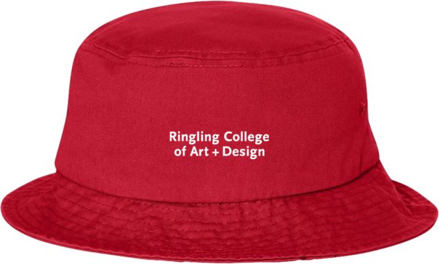 Ringling School Sportsman Bucket Hat Ringling College of Art and Design Stacked - ONLINE ONLY