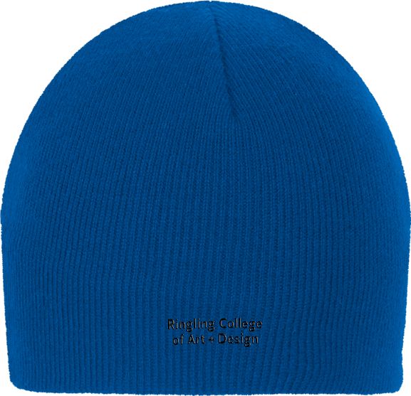 Ringling School Knit Beanie Ringling College of Art and Design Stacked - ONLINE ONLY
