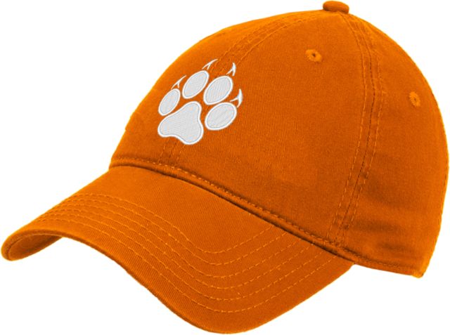 Reedley College Twill Unstructured Low Profile Hat Paw Print EMB - ONLINE ONLY