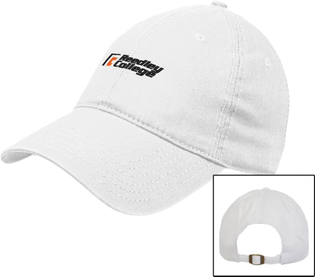 Reedley College Twill Unstructured Low Profile Hat Wordmark EMB - ONLINE ONLY