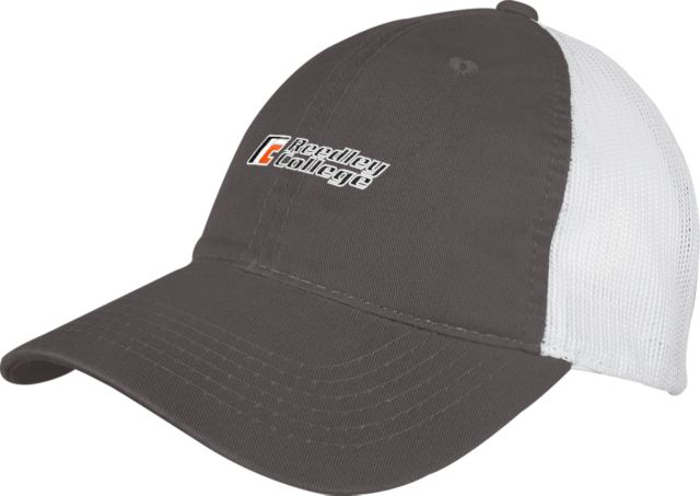 Reedley College Mesh Back Unstructured Low Profile Hat Wordmark EMB - ONLINE ONLY