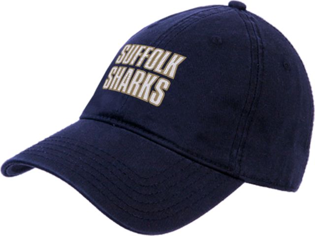 Suffolk Unstructured Adjustable Low Profile Hat Suffolk Sharks Embroidery - ONLINE ONLY