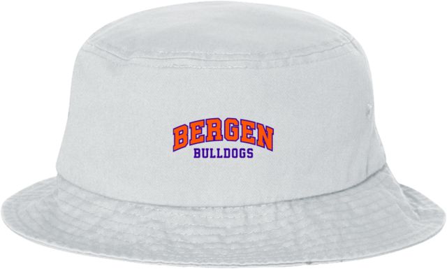 Bergen CC Sportsman Bucket Hat Arched Bergen Bulldgos - ONLINE ONLY