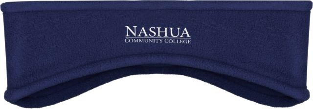 Nashua CC Stretch Fleece Headband Nashua Community College Wordmark - ONLINE ONLY