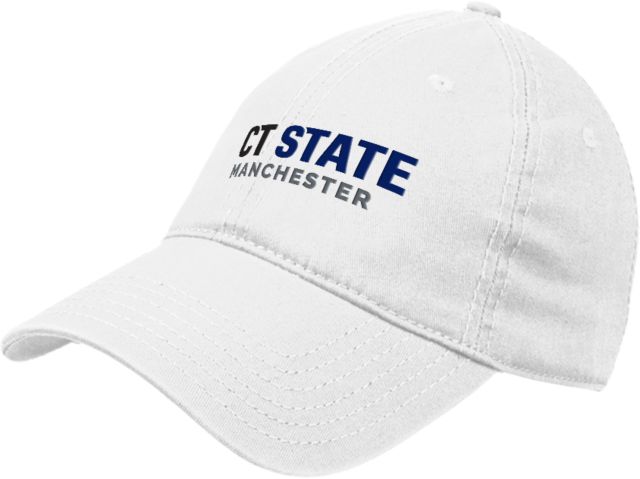 Connecticut Unstructured Adjustable Low Profile Hat CT State Houseatonic Wordmark - ONLINE ONLY