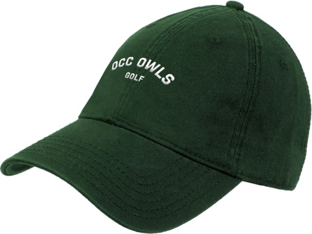 Oakland Comm College Unstructured Adjustable Low Profile Hat OCC Owls - Golf - ONLINE ONLY