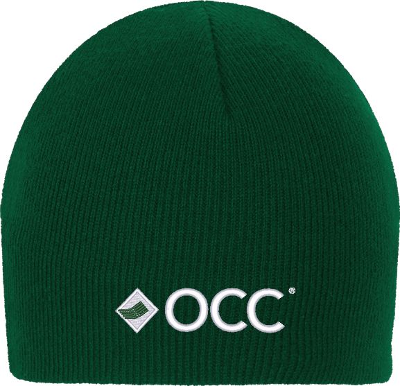 Oakland Comm College Knit Beanie Horizontal Logo - ONLINE ONLY