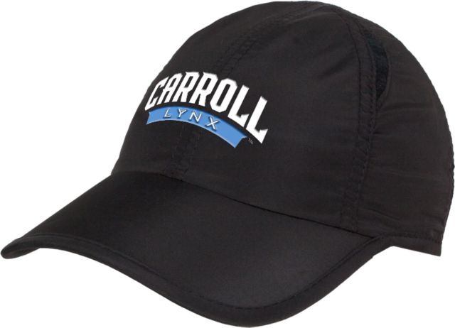 Carroll CC Womens Performance Cap Carroll Lynx Banner Wordmark - ONLINE ONLY
