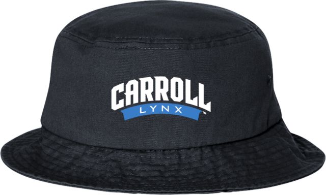 Carroll CC Sportsman Bucket Hat Carroll Lynx Banner Wordmark - ONLINE ONLY