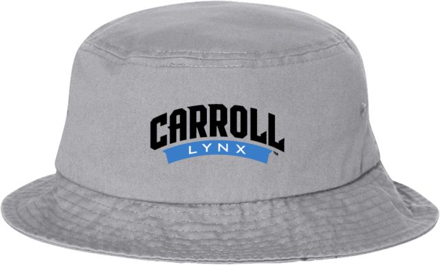 Carroll CC Sportsman Bucket Hat Carroll Lynx Banner Wordmark - ONLINE ONLY