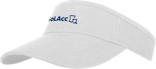 SoLAcc Brushed Bull Denim Visor South Louisiana Community College Shorthand - ONLINE ONLY