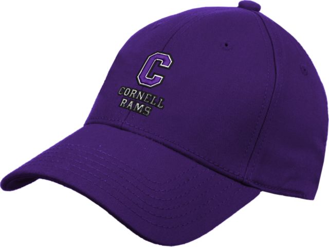 Cornell College Structured Adjustable Pro Style Hat Cornell Rams Stacked - ONLINE ONLY