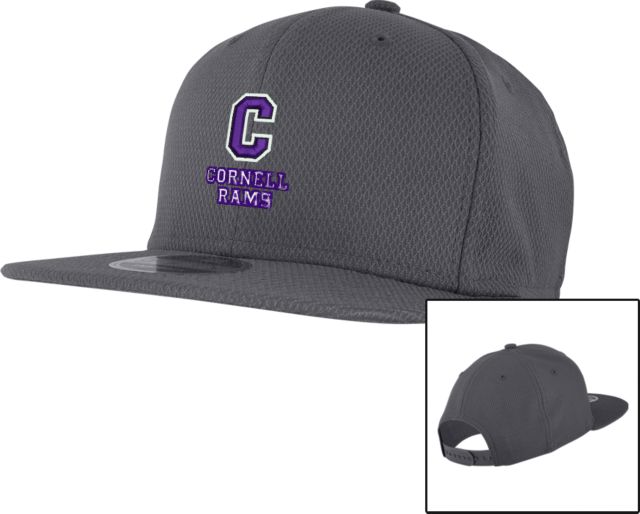 Cornell College New Era Diamond Era 9Fifty Snapback Hat Cornell Rams Stacked - ONLINE ONLY