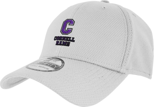 Cornell College New Era Diamond Era 39Thirty Stretch Fit Hat Cornell Rams Stacked - ONLINE ONLY