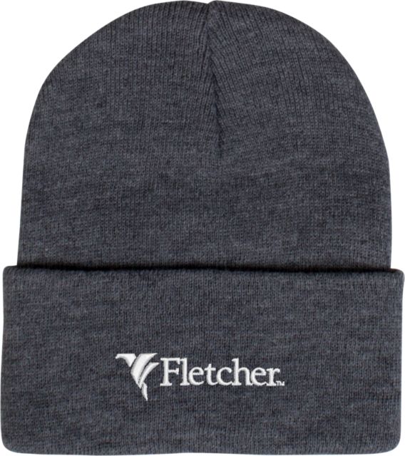Fletcher Tech Knit Beanie w/Cuff Simplified Logo - ONLINE ONLY