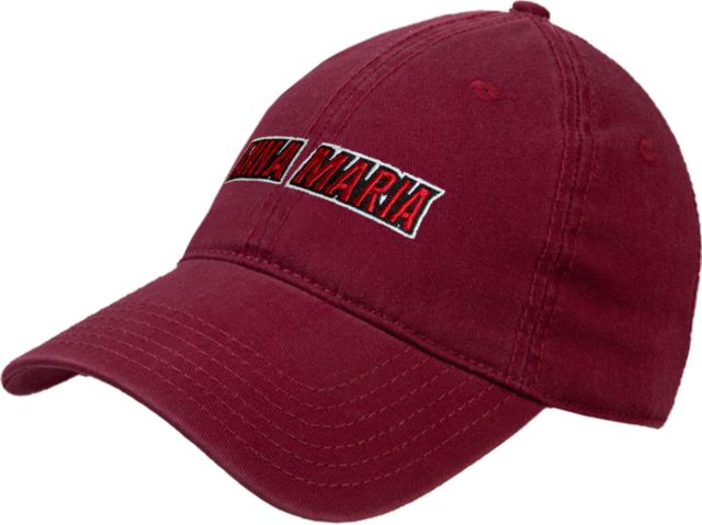 Anna Maria Cardinal Unstructured Adjustable Low Profile Hat Wordmark - ONLINE ONLY