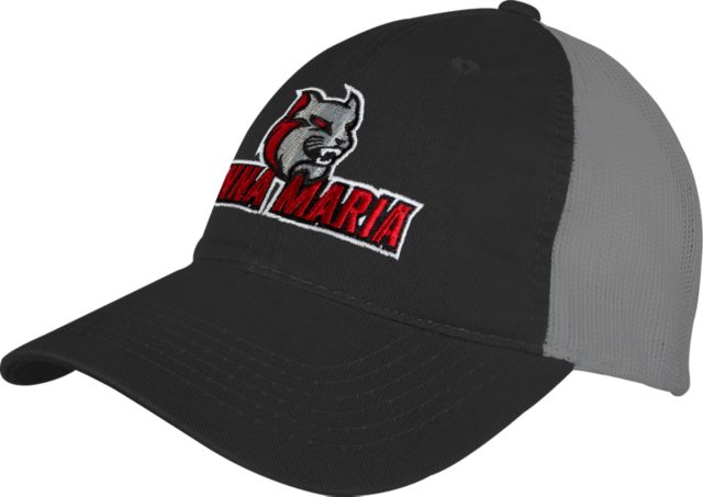 Anna Maria Charcoal Mesh Back Unstructured Low Profile Hat Primary Mark - ONLINE ONLY