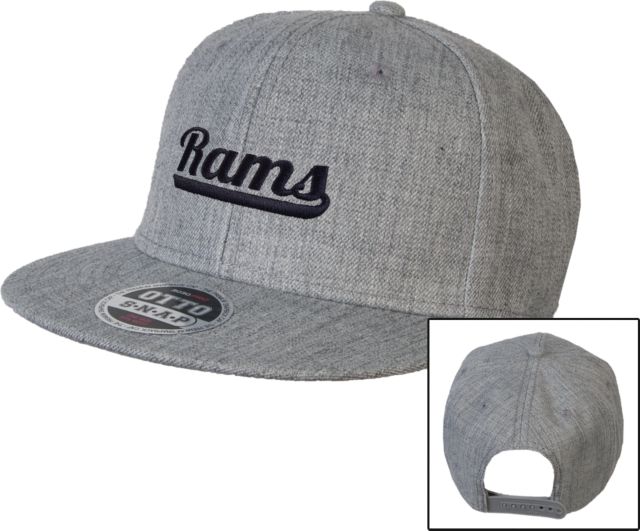 LA Rams Otto Snap-Back Hat Unisex Blue Used