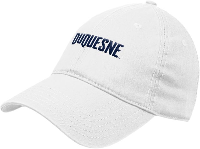 Duquesne Unstructured Adjustable Low Profile Hat Duquesne Primary Athletics Wordmark - ONLINE ONLY