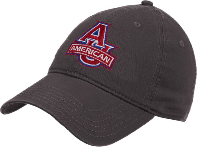 American University Twill Unstructured Low Profile Hat  - ONLINE ONLY