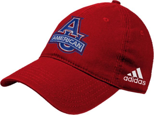 woonadres een miljoen Huichelaar American University Adidas Slouch Unstructured Low Profile Hat - ONLINE  ONLY: American University