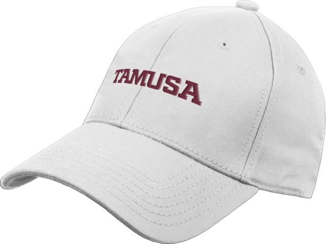 Texas A&M San Antonio Structured Adjustable Pro Style Hat TAMUSA Wordmark - ONLINE ONLY