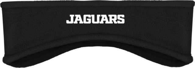 Texas A&M San Antonio Stretch Fleece Headband Jaguars Wordmark - ONLINE ONLY