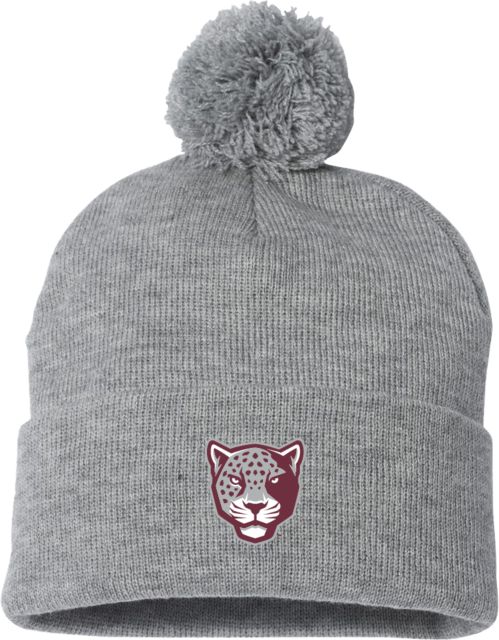 Texas A&M San Antonio Sportsman Pom Pom Cuffed Beanie TAMUSA Mascot Head - ONLINE ONLY