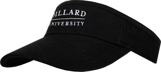 Dillard Brushed Bull Denim Visor Dillard University Wordmark - ONLINE ONLY