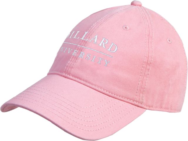 Dillard Unstructured Adjustable Low Profile Cap Dillard University Wordmark - ONLINE ONLY