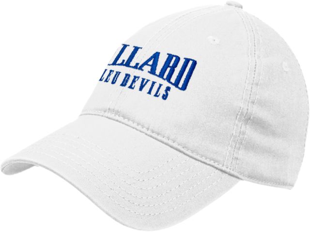 Dillard Unstructured Adjustable Low Profile Hat Dillard Bleu Devils Wordmark - ONLINE ONLY