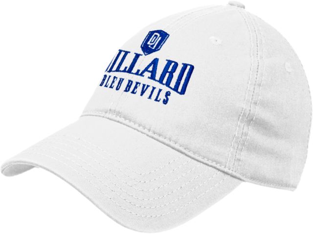 Dillard Unstructured Adjustable Low Profile Hat Dillard Bleu Devils with DU Shield - ONLINE ONLY