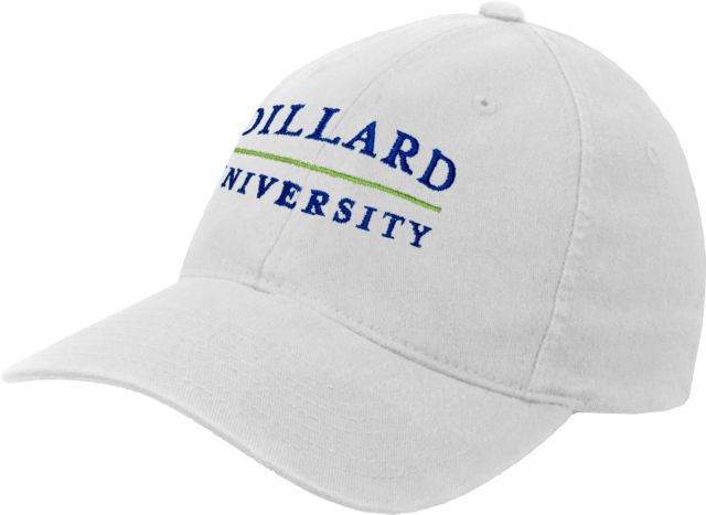 Dillard Flexfit Structured Low Profile Hat Dillard University Wordmark - ONLINE ONLY
